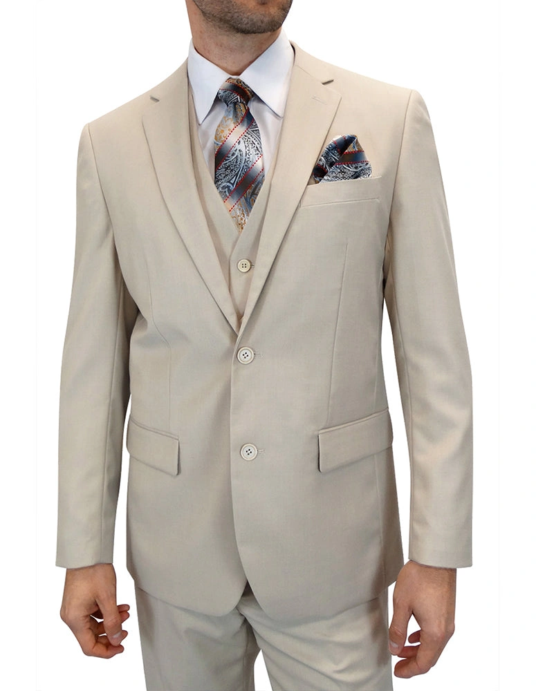 Elegant Brun Tre-delt Habit | TS2V | Klassisk Skræddersyet Stil til den Moderne Mand.